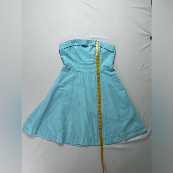 Abercrombie & Fitch Linen Cotton Blend Mini Dress - Picture 13 of 15